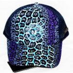 Chapéu único de capulana onça