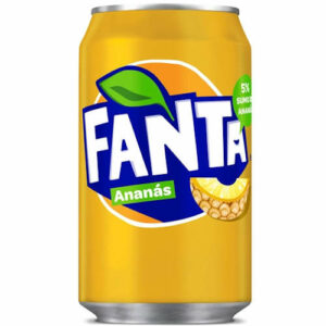 Fanta Refrigerante Ananas Lata 330ml