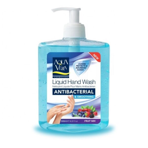 Aqua Vera Liquid Hand Wash-Antibacterial & Smoothing (fruit mix)