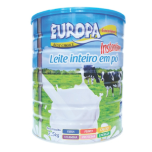Europa Leite Inteiro em Po 2.5kg