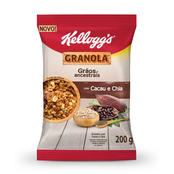 Kelloggs Granola c/ Oxicoco e Passas 450g