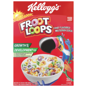 Kelloggs Lacos Sabor Frutas 350g