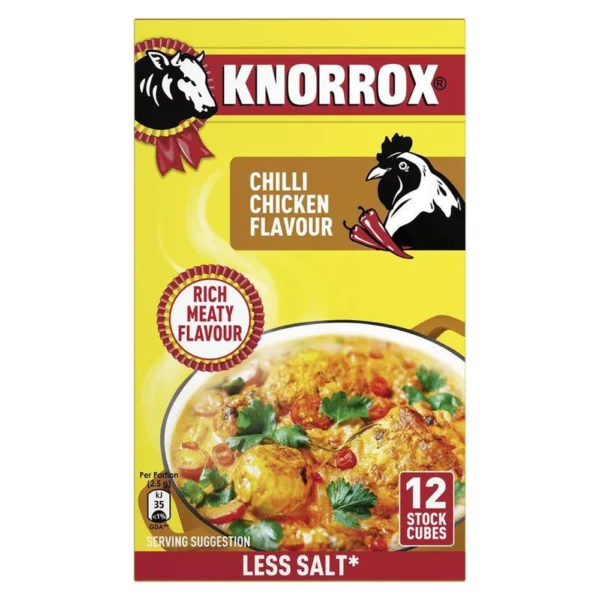 Knorrox Caldo Chilli Chicken Cubos 120g