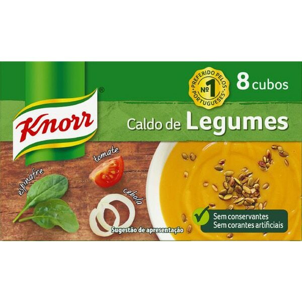 Knorr Caldo Legumes Cubos 8Un
