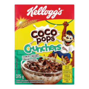 Kelloggs Flocos Coco Pops Crunchers 375g