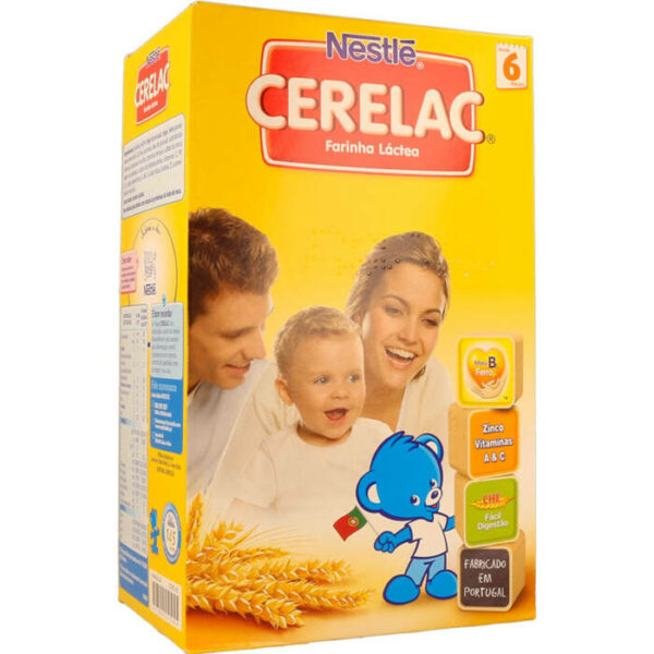 Nestle Cerelac -40% Açucar Farinha Lactea  1Kg