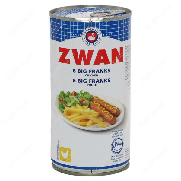 Zwan Salsichas Grandes de Galinha 560g