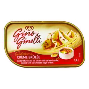 Ola Gelado Gino Ginelli Creme Brulee 1,4L