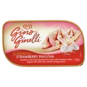 Ola Gelado Gino Ginelli Strawberry Pavlova 1,4L