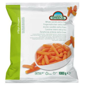 Greens Cenouras Inteiras Extra Finas (6/14) 1Kg