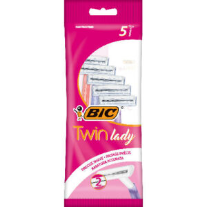 Bic Lamina Barbear Twin Lady 5Un