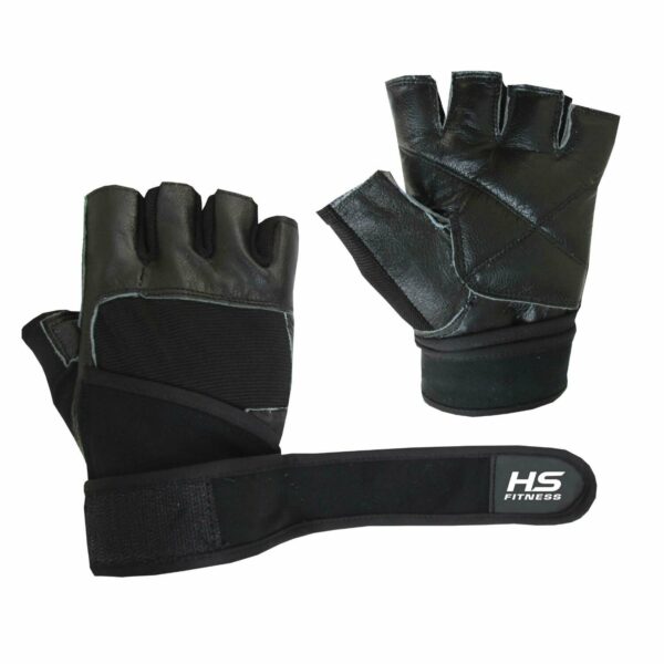 HS FITNESS GYM GLOVES LARGE