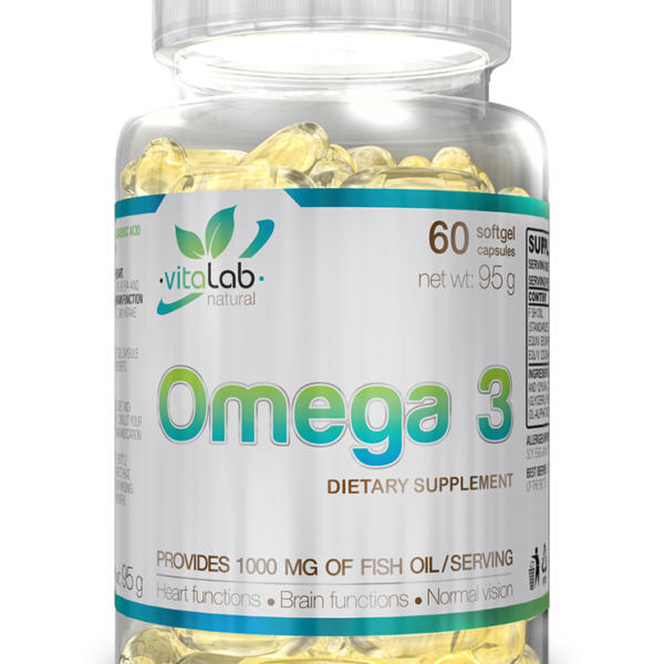VITALAB OMEGA 3 120CAPS