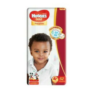 Huggies Gold Fraldas Jumbo Nrº4+ 62Un