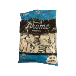 7 INCH LATEX RND CHROME SILVE