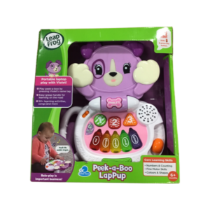 L/FROG PEEK A BOO LAPPUP-VIOL