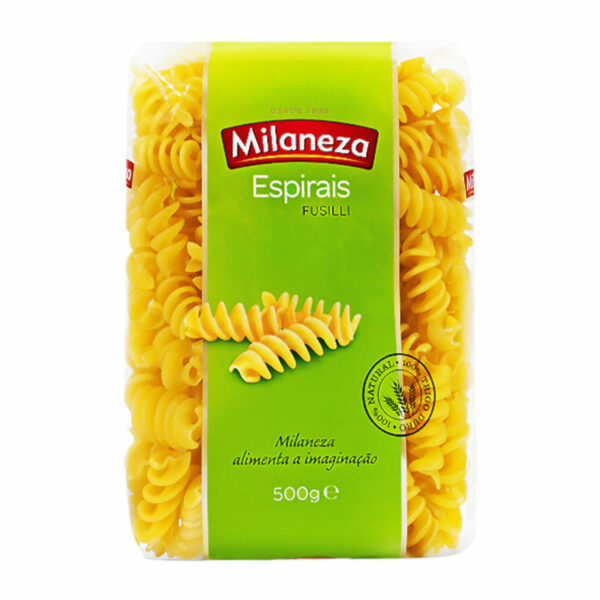 Massa Espirais Fusilli Milaneza 500g