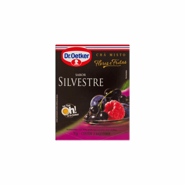 Cha Dr.Oetker de Flores e Frutas - Silvestre 30g (15saq)