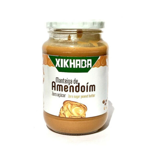 XIKHABA-Manteiga de amendoim s/ açúcar (400g)