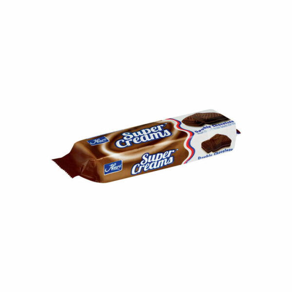 HENRO Bolacha Super Creams Double Chocolate 125g