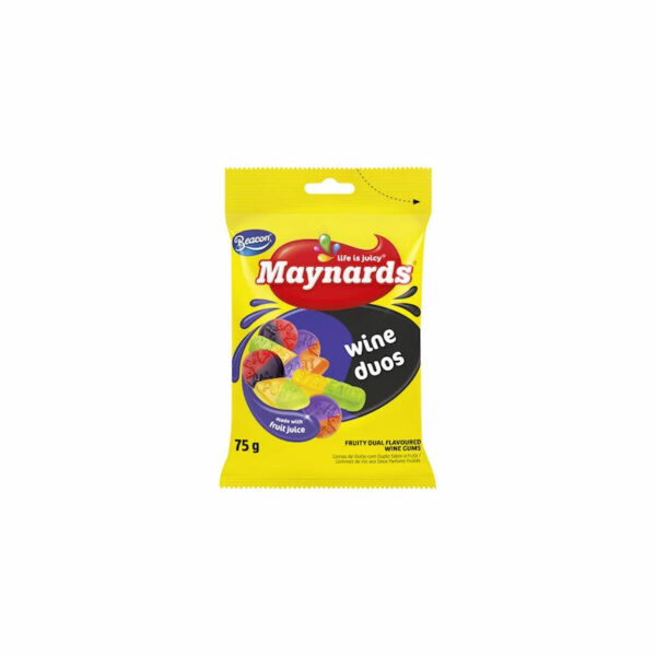 Doce MAYANARDS ORG WINE GUM 75G