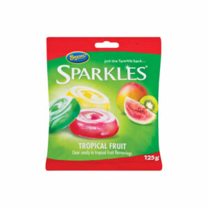 Doce FRUIT SPARKLE TROPICAL 125G