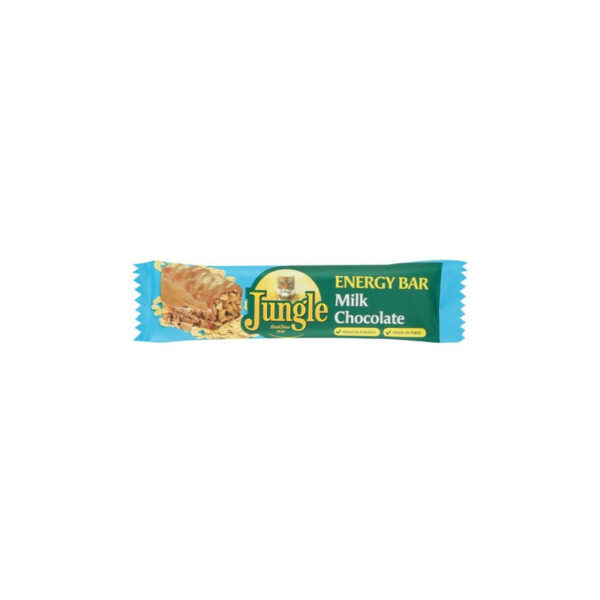 JUNGLE ENERGY BAR  MILK CHOCOLATE  30g