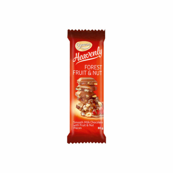 Chocolate BEACON FOREST FRUIT& NUT SLAB 80G