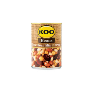 Koo- 4 Beans Mix in Flavoured Brine 410g