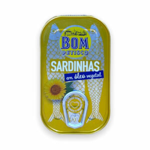 Sardinha Bom petisco em oleo vegetal 120g