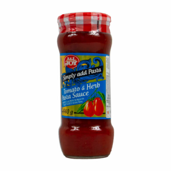 MOLHO TOMATE & ERVAS P/ MASSA ALLJOY 440GR