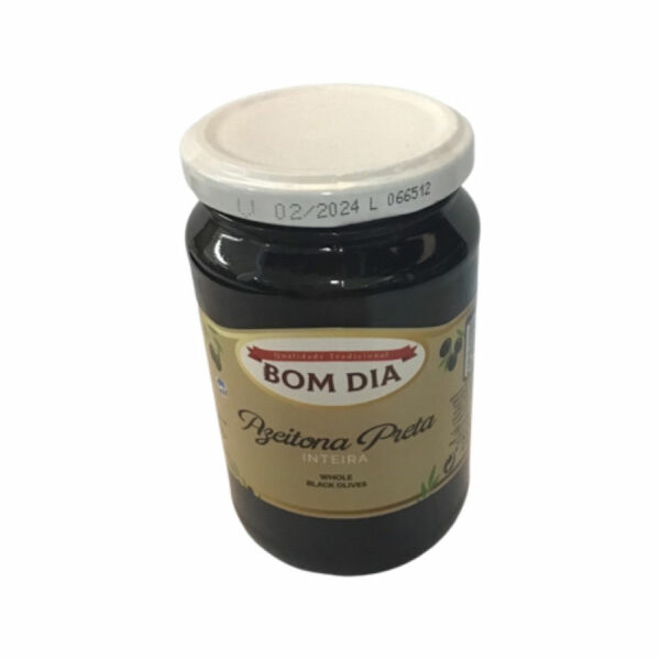 AZEITONAS PRETAS OXIDADAS BOM DIA 210GR