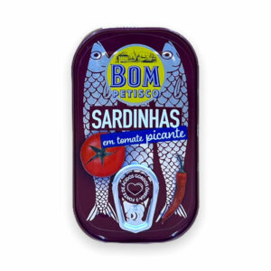 SARDINHA INT MOLHO TOMATE PICANTE BOM DIA 120GR