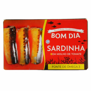 SARDINHA INTEIRA EM MOLHO TOMATE BOM DIA 120GR