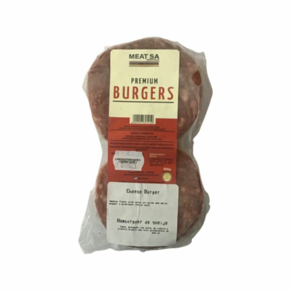 HAMBURGUER VACA QUEIJO (MSA) 500GR