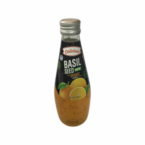 SUMO BASIL SEED LARANJA DELICIOSO 290ML
