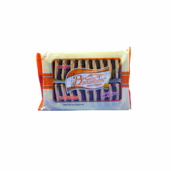 Bolachas Daisy Black & White Orange 210g