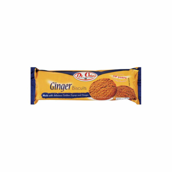 Bolachas De Vries Ginger 200g