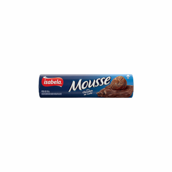Bolachas Isabela Mousse Chocolate Ao Leite 130g