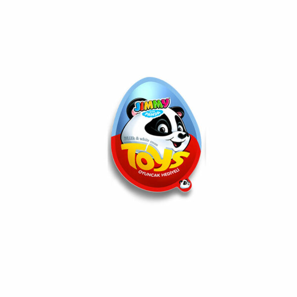 Chocolate Jimmy Panda Egg Toy Boy 25g