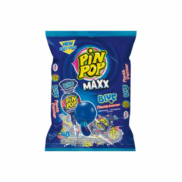 Chupa Pinpop Blue Mouth Painter 48s