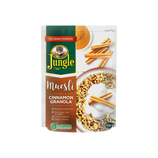 Jungle Muesli Granola Cinamon 750g