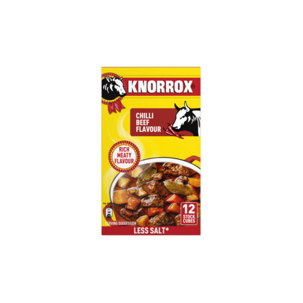 Knorrox S/Cubes 12's Chilli Beef