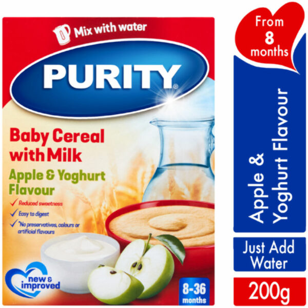 Purity Cereal  Apple Yoghurt 200g