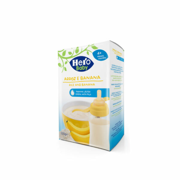 HB - Farinha Lactea Arroz c/ Banana 225G