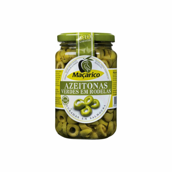 Azeitona Verde Macarico Rodelas 345g