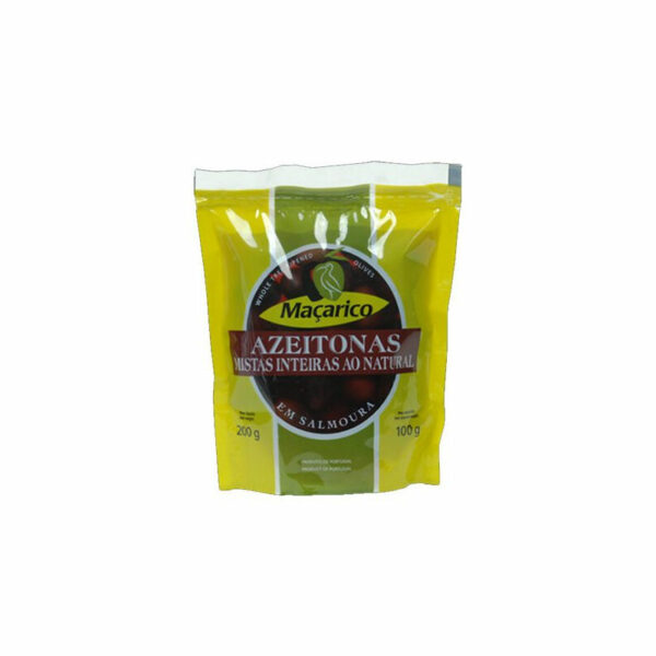 Azeitona Macarico Pretas Saqueta 100g