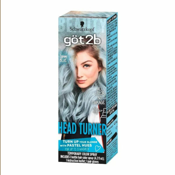 GOT2B- Cores em spray (TINTA TEMPORARIA): Denim blue