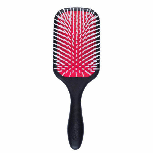 DENMAN D38 POWER PADDLE BRUSH- escova poderosa para desembaracr fundo preto