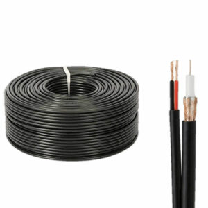 ALPHA/CABO COXIAL RG59+2C cable: 48 braid 100m/roll